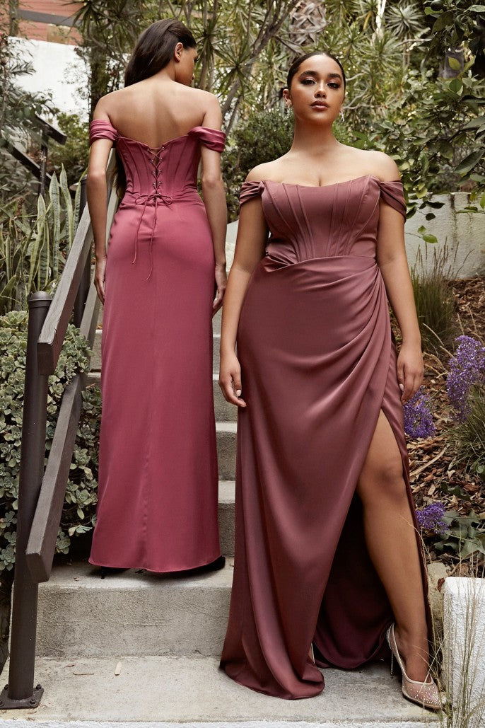 Cinderella Divine Corset Soft Satin Dress 7484