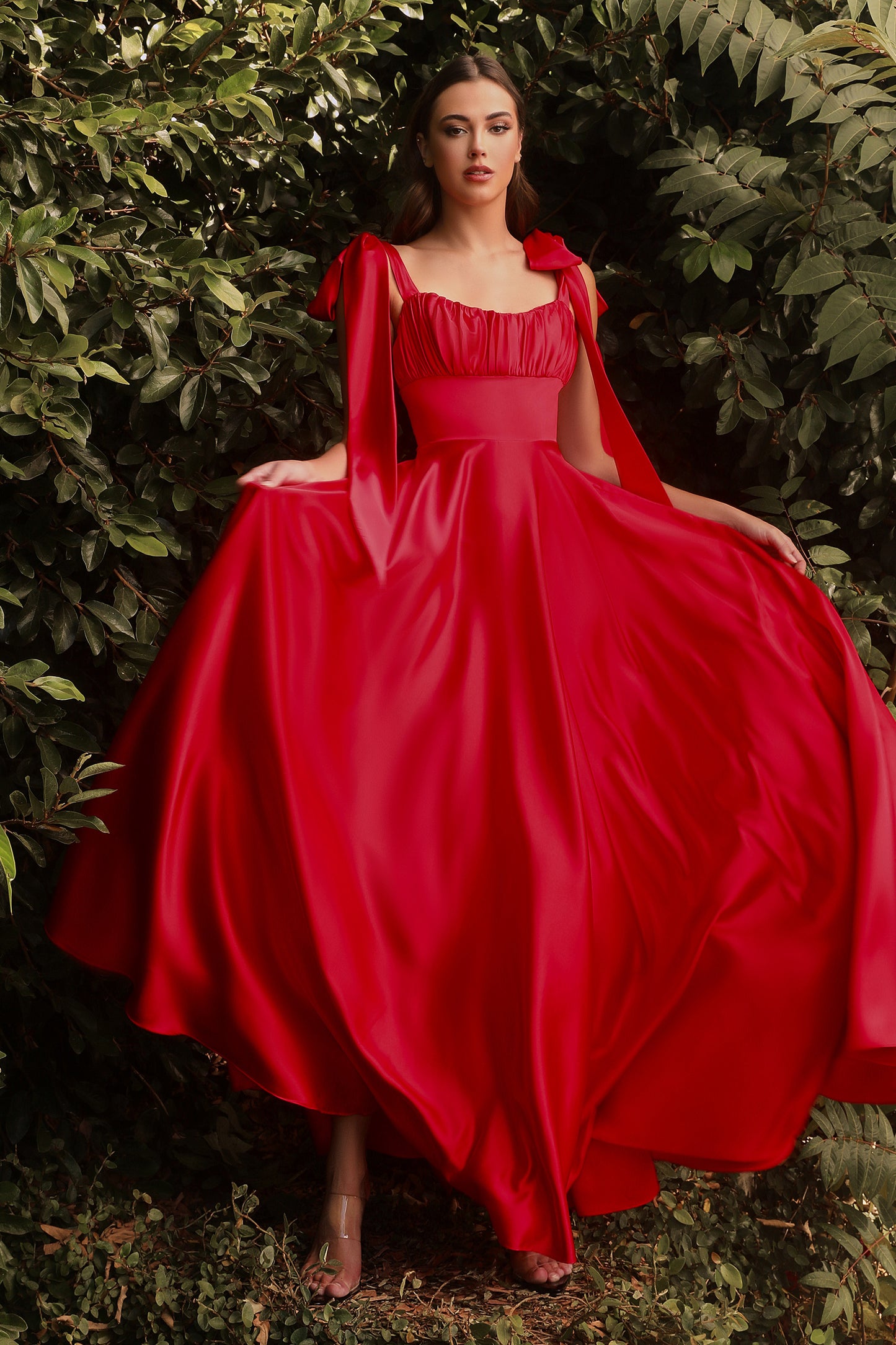 Cinderella Divine Soft Satin A-Line Gown Style #7490