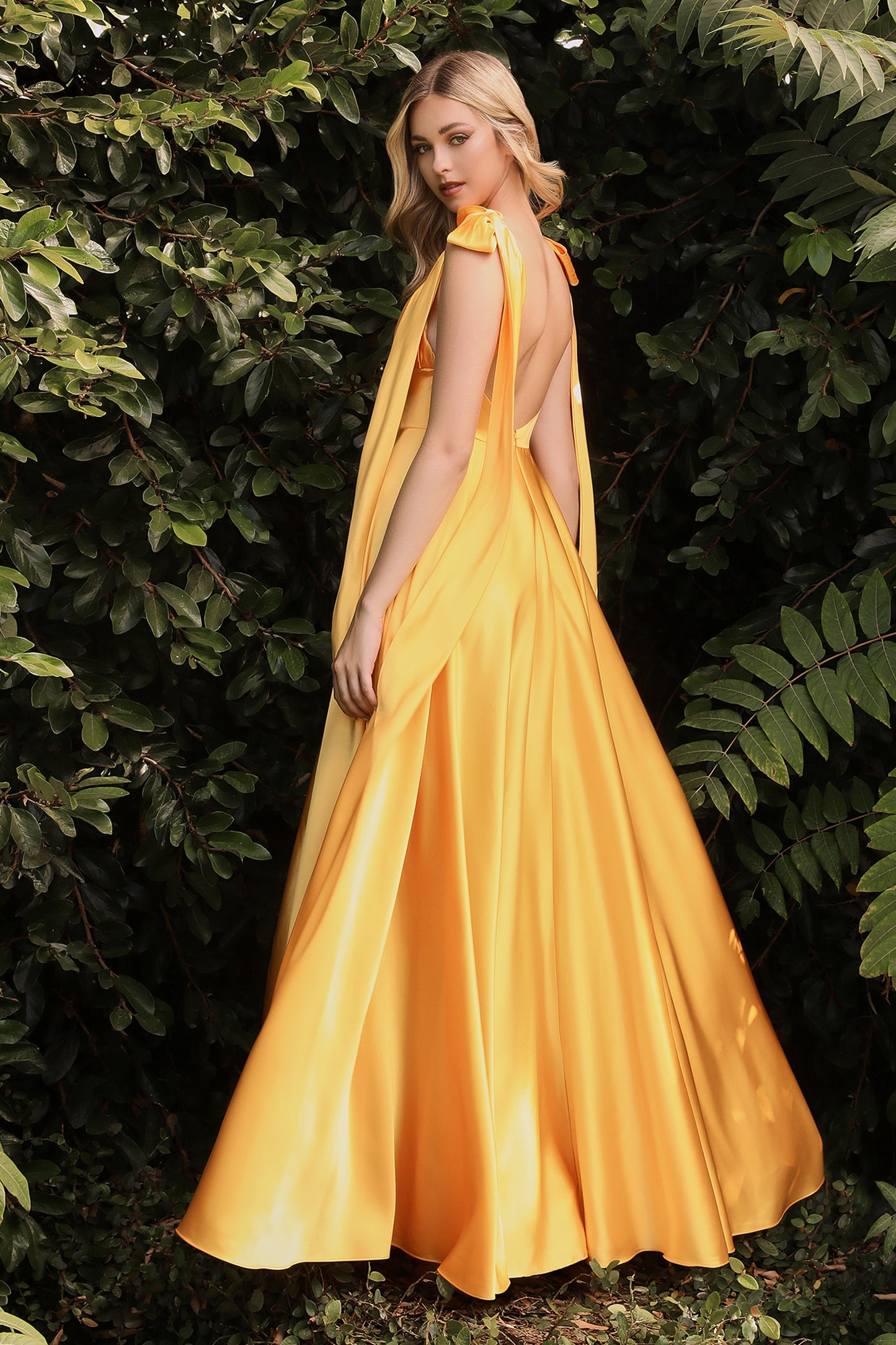 Cinderella Divine Soft Satin A-Line Gown Style #7490