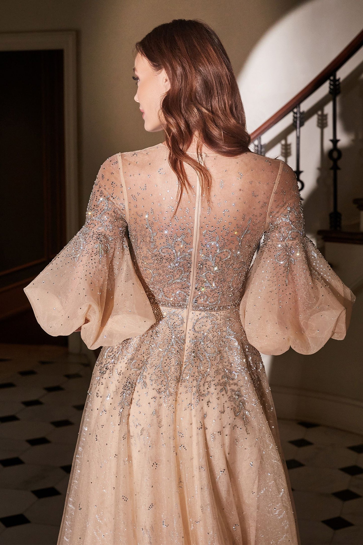Cinderella Divine - Champagne Ball Gown Style #B703