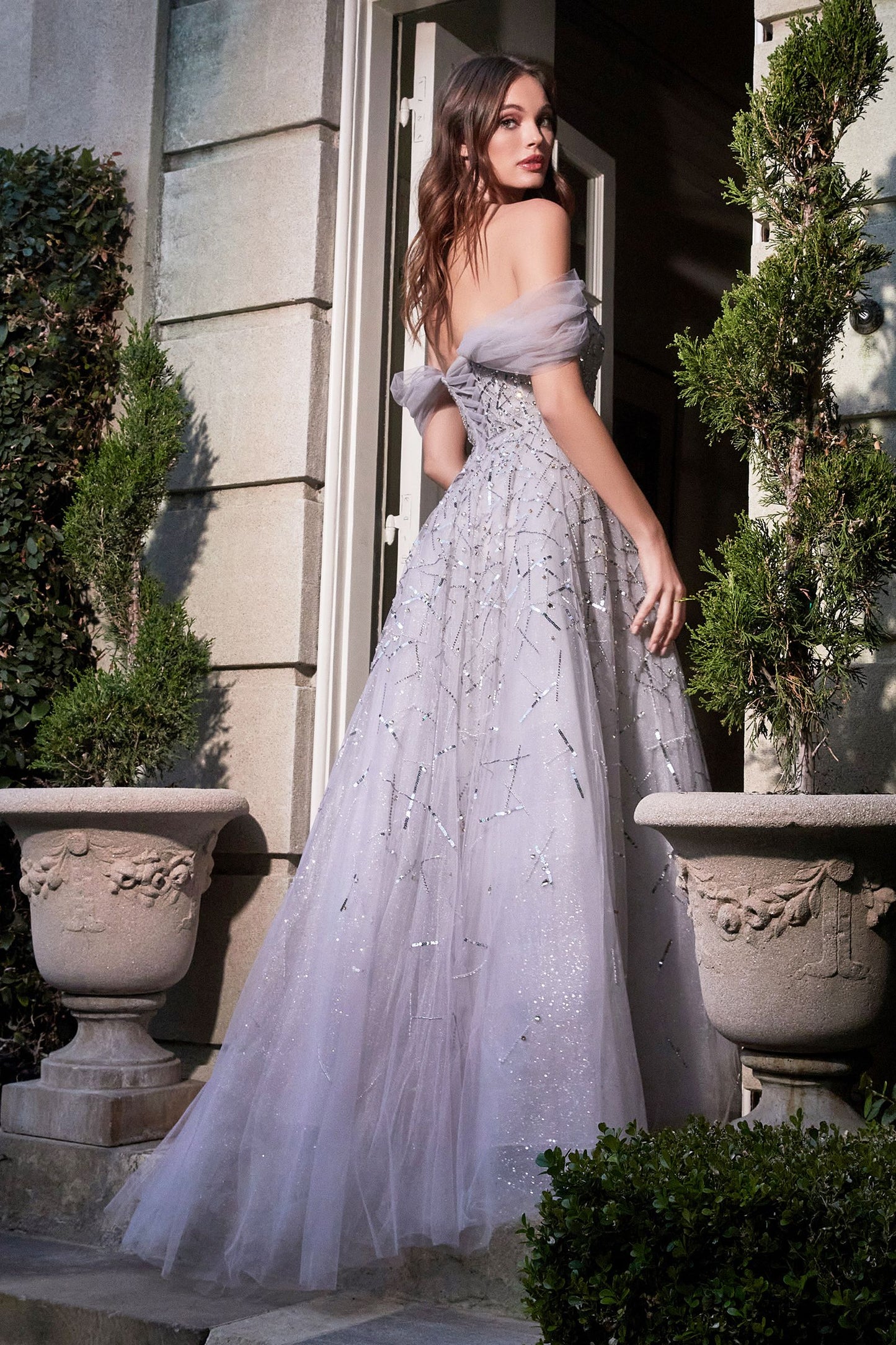 Cinderella Divine - Off The shoulder Ball Gown Style #B713
