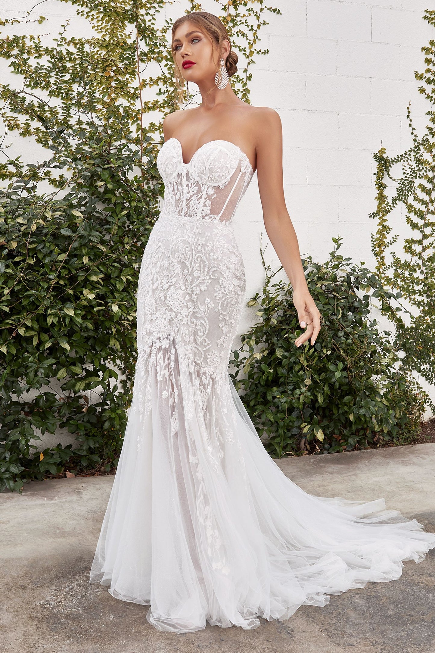 Andrea Leo - Sereia Mermaid Off the Shoulder Wedding Gown Style #A1068