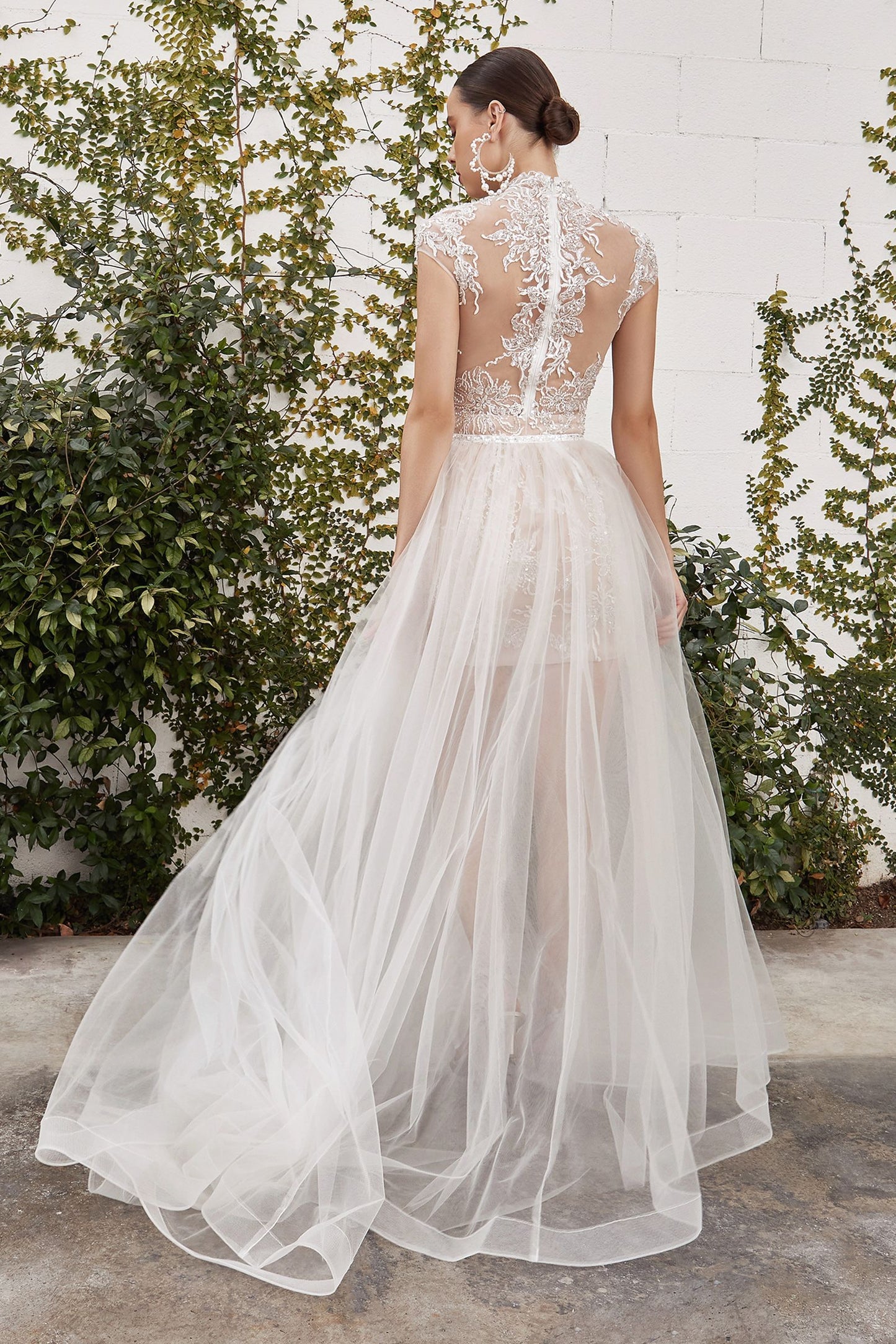 Andrea Leo - Evangeline High Neck Wedding Gown Style #A1066