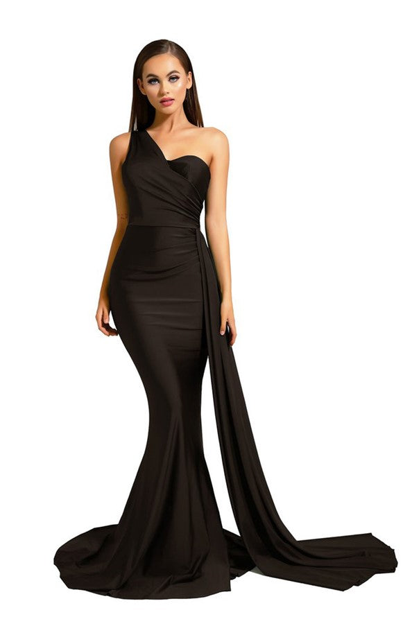 Portia & Scarlett Satin Gown Style # PS6321