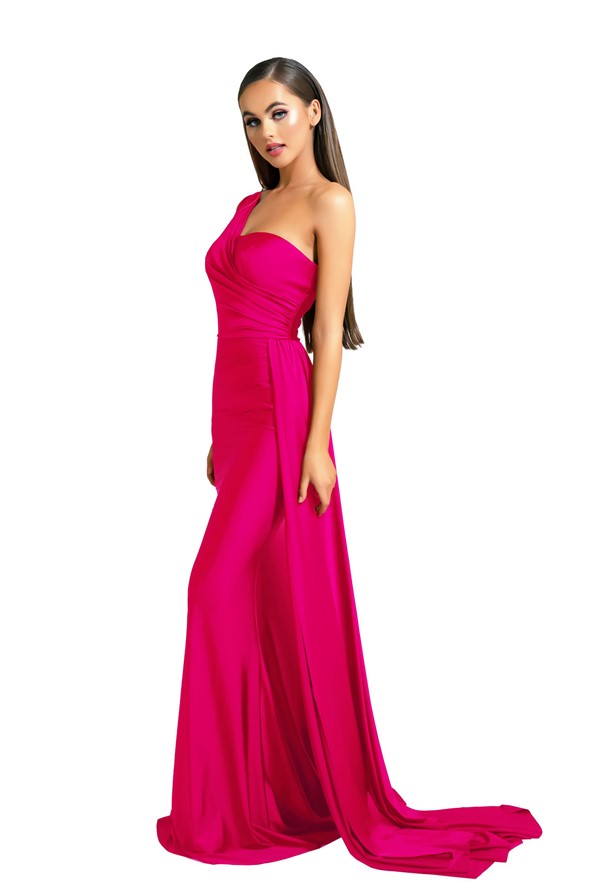 Portia & Scarlett Satin Gown Style # PS6321