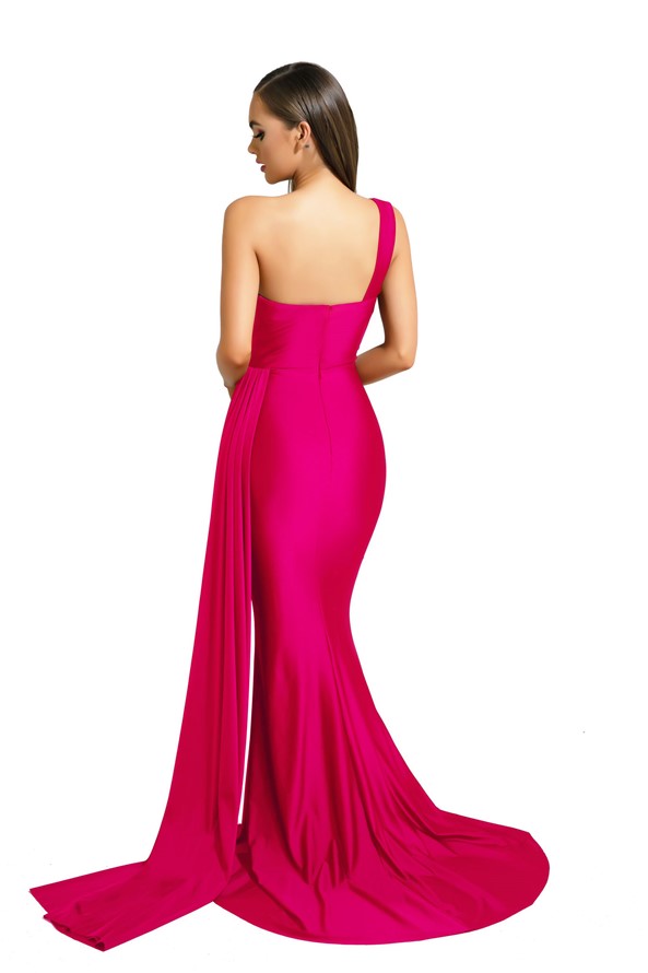 Portia & Scarlett Satin Gown Style # PS6321