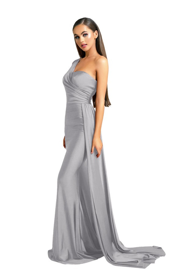 Portia & Scarlett Satin Gown Style # PS6321