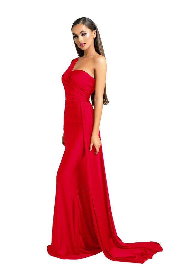 Portia & Scarlett Satin Gown Style # PS6321