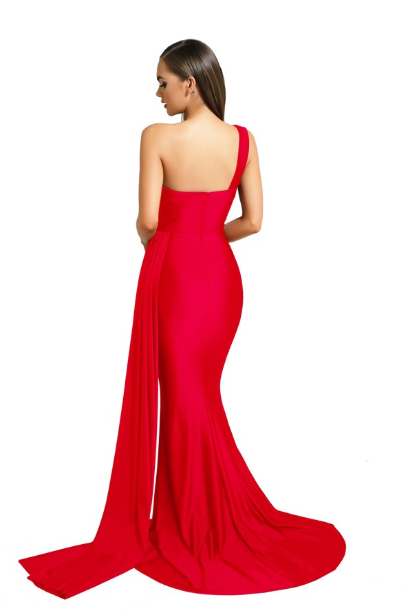 Portia & Scarlett Satin Gown Style # PS6321