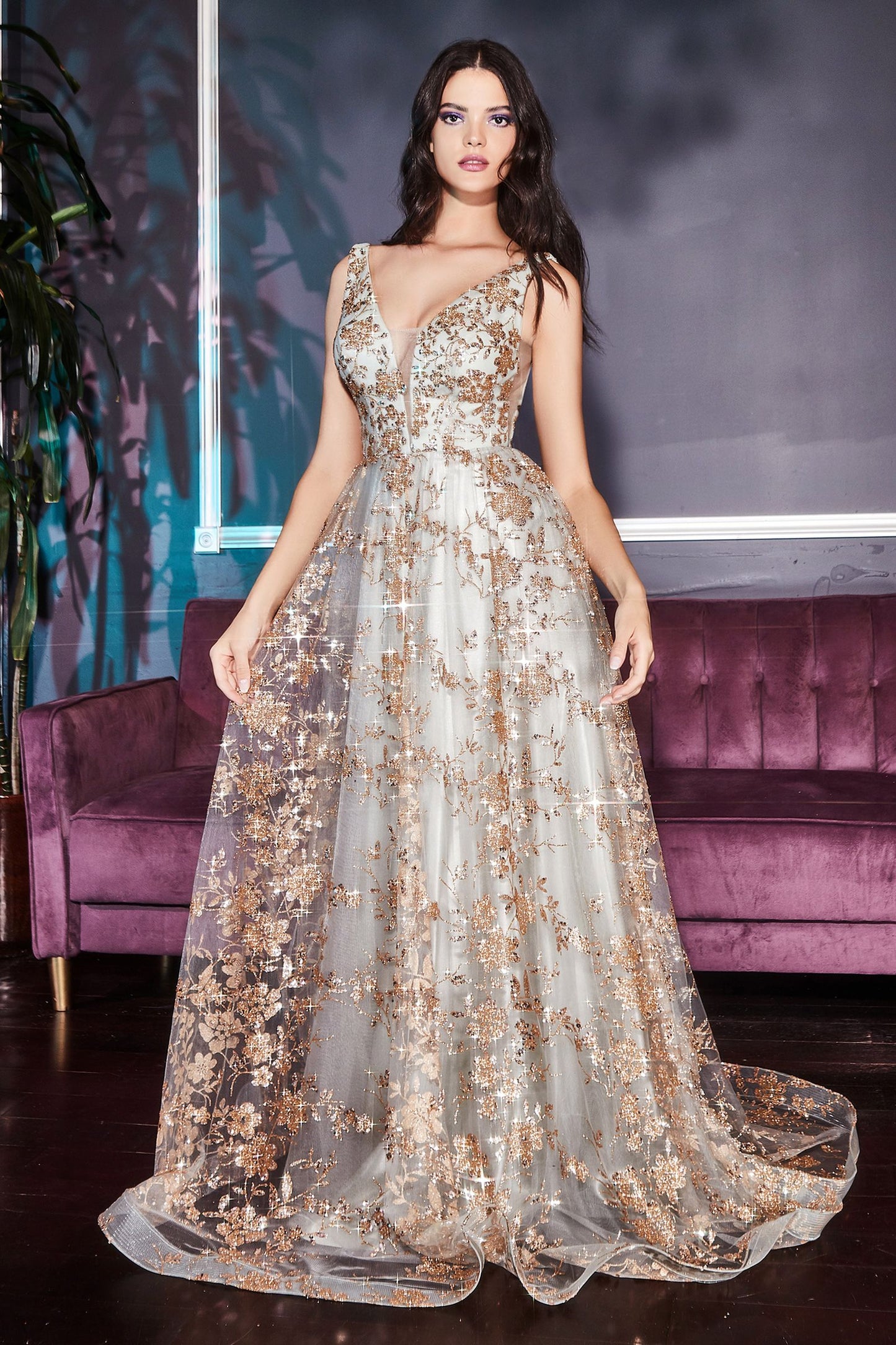 Cinderella Divine - Embellished Ball Gown CB068