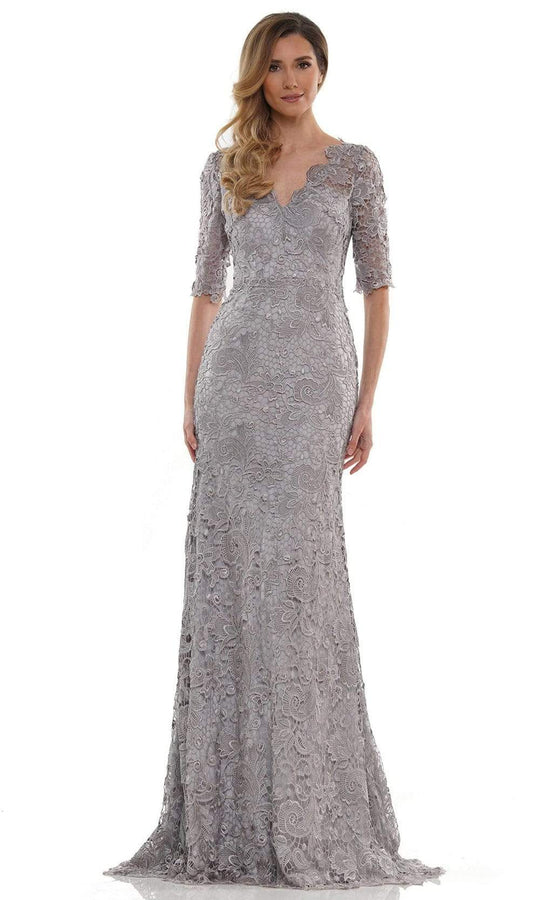 Marsoni by Colors Embroidered Lace Trumpet unbeatable Dress MV1117