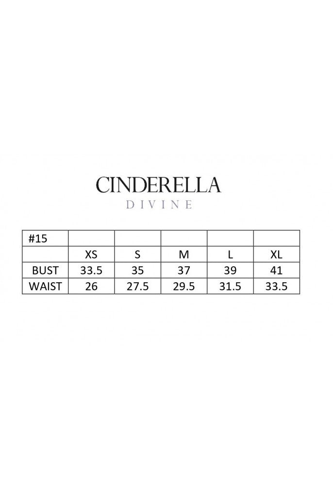 Cinderella Divine - Satin Fitted Dress Style# BD108