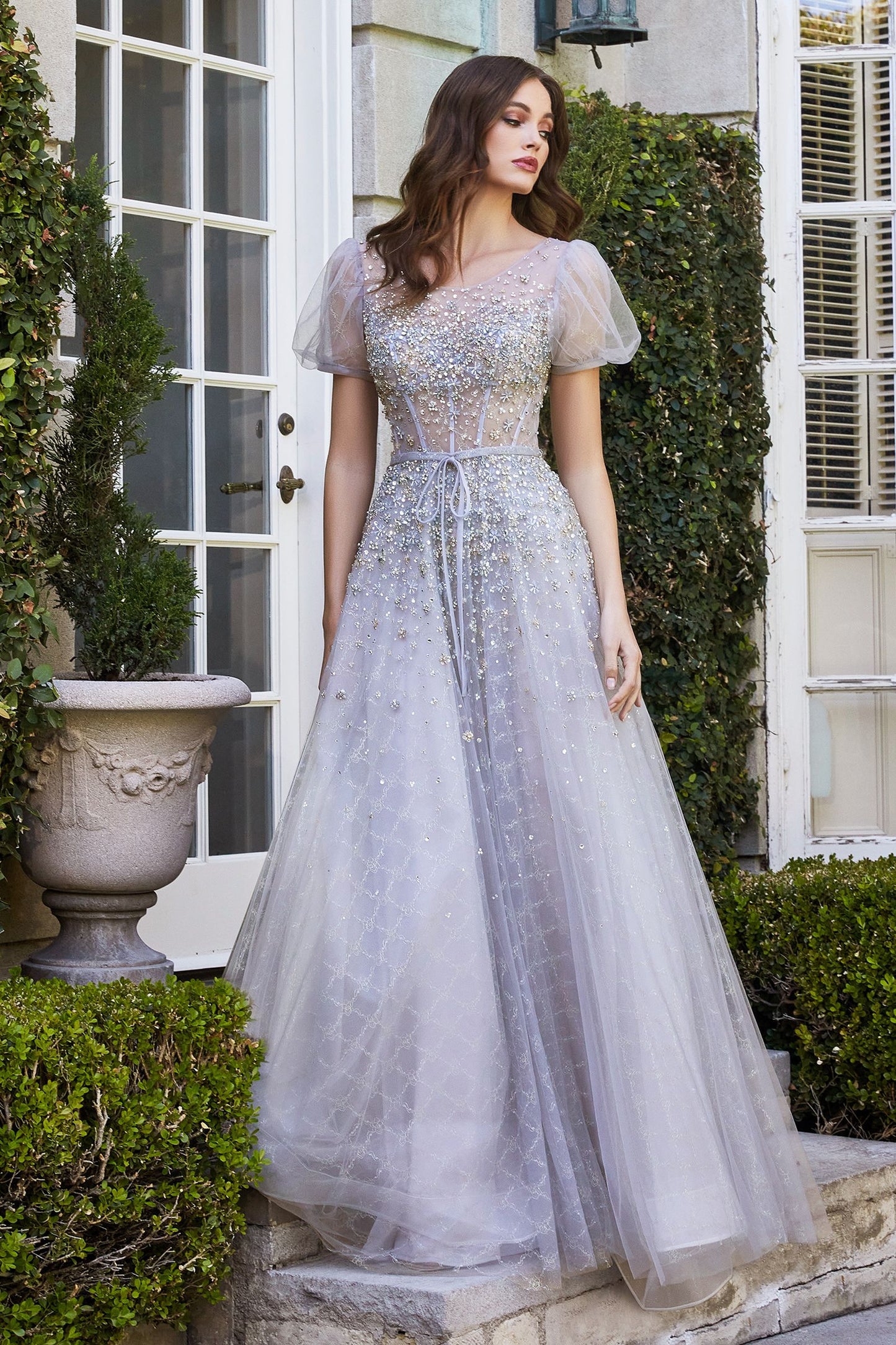 Cinderella Divine - Embellished Ball Gown Style #B708