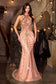 LADIVINE DRESS CRYSTAL GOWN
