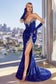 CP639
STRAPLESS SEQUIN GOWN WITH MATCHING GLOVES