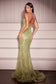 CC416
SEQUIN STRAPLESS FITTED DRESS