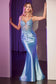 CC2401
EMBELLISHED LACE & SATIN FITTED GOWN