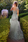 A1260
ONE SHOULDER EMBELLISHED LAYERED TULLE MERMAID GOWN