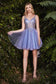 Cinderella Divine - Short Layered Cocktail Dress Style #9239