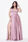 Cinderella Divine Satin A-line Dress  Style #7469