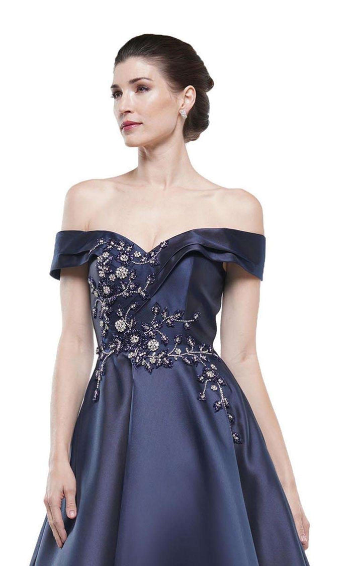 Marsoni by Colors Off-Shoulder A Sweetheart Neckline Gown MV1008