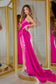 Portia & Scarlett Sparkly Detailed Dress with Leg Slit PS22158