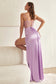 Cinderella Divine BEADED FITTED CORSET SATIN GOWN CD265