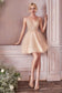 Cinderella Divine - Short A - Line Cocktail Dress #CD0190