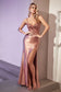 Cinderella Divine -Satin Embellished Satin Dress #CD412