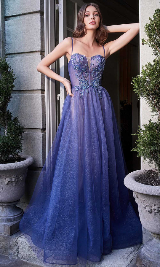 Cinderella Divine - Smoky Blue Ball Gown Style #B709