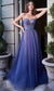 Cinderella Divine - Smoky Blue Ball Gown Style #B709