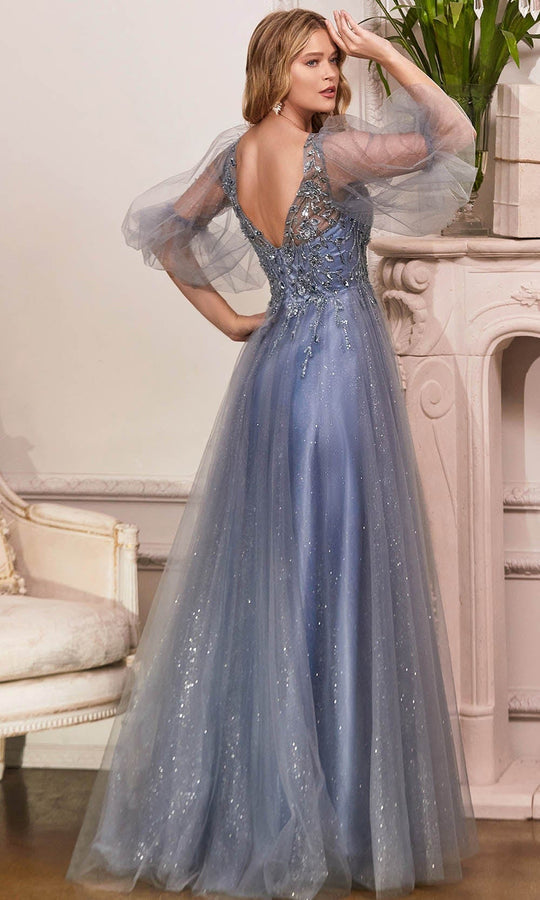 Cinderella Divine - Glitter Tulle A-Line Dress CD0182
