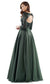 Colors Sequins allover and Features Long Sleeves Overskirt Dress G956