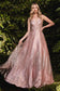 Cinderella Divine - Sleeveless Glitter Ball Gown J819