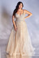 Cinderella Divine LONG BEADED TULLE DRESS CD940