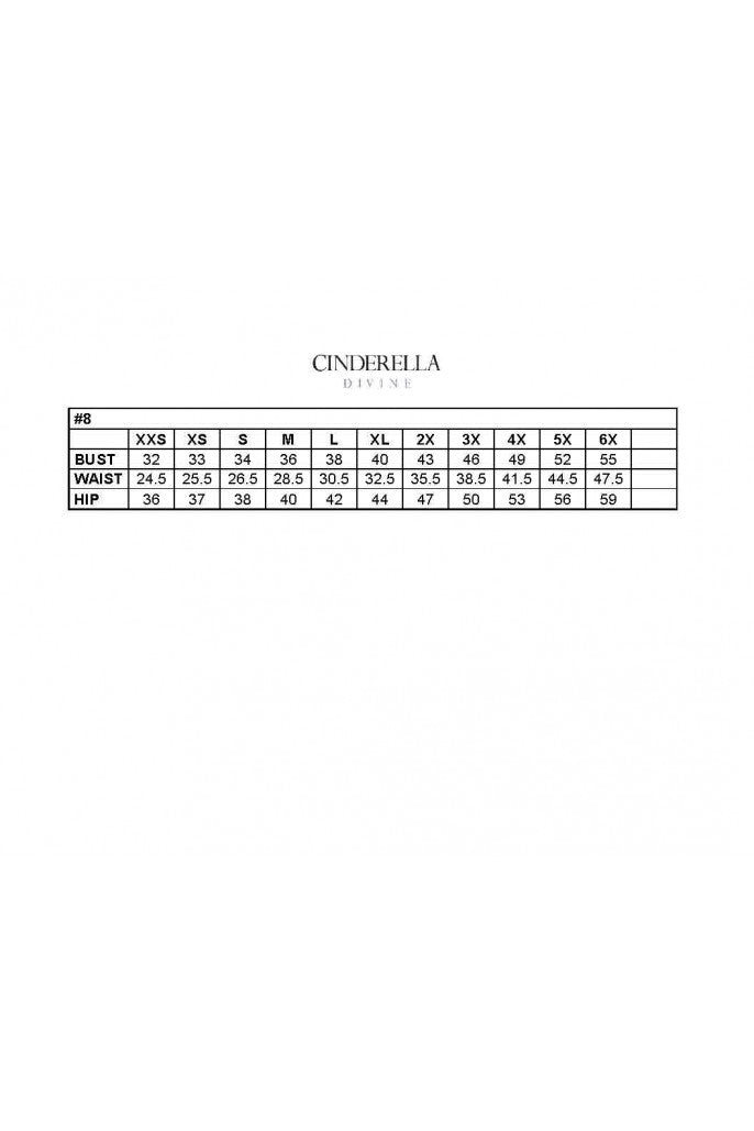 Cinderella Divine - Off the Shoulder A-Line Dress #CD0177